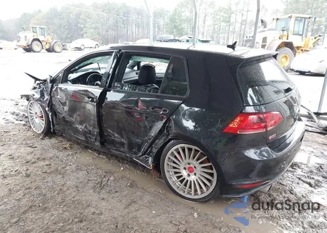 2017 Volkswagen Golf Gti Autobahn 4-Door/S 4-Door/Se 4-Door/Sport 4-Door из США, поврежденный, VIN 3VW547AU6HM033515